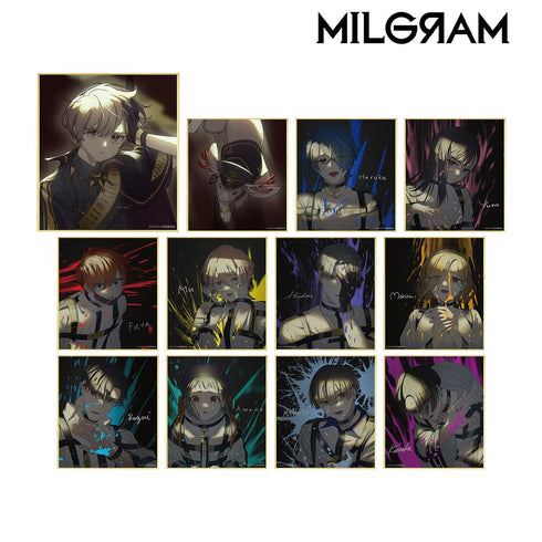 『MILGRAM -ミルグラム-』描き下ろしイラスト 2nd Anniversary ver. トレーディングミニ色紙(単位/BOX)【202510再販】